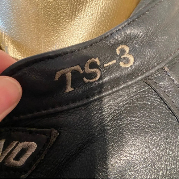 Vintage‎ Rhyno men’s  leather armoured motorcycle jacket in size 44 - Picture 8 of 16